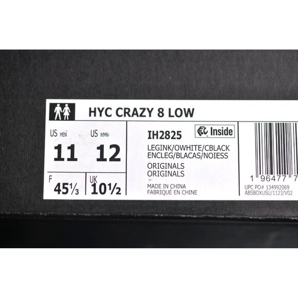 New! Size: 11 Men/12 Women | Adidas Hoop York City x Crazy 8 Low| IH2825 |Unisex main image 16